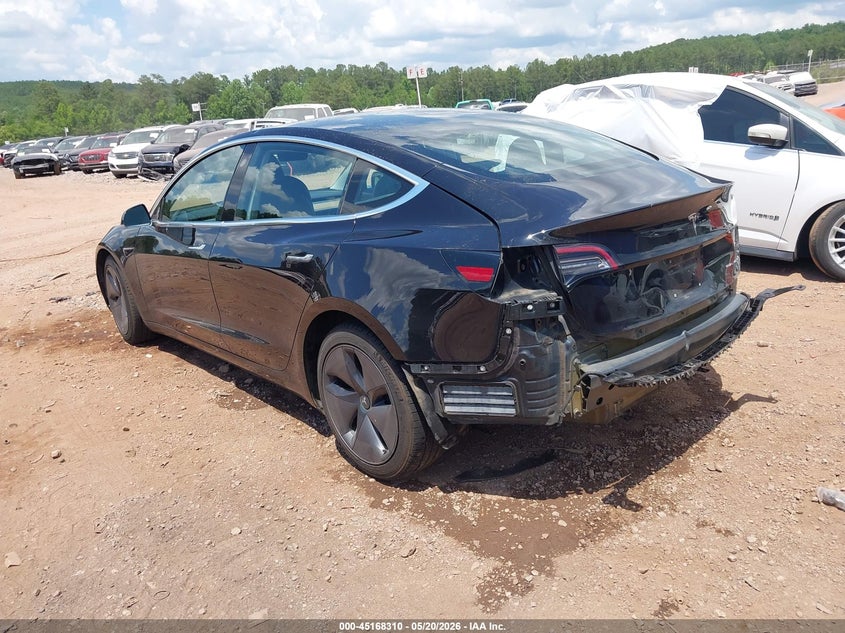 2018 Tesla Model 3 VIN 5YJ3E1EB6JF070569 IAAI salvage auction — FRONT & REAR, Salvage (Alabama), sold $5,200 on 2026-07-30 (photo 3)