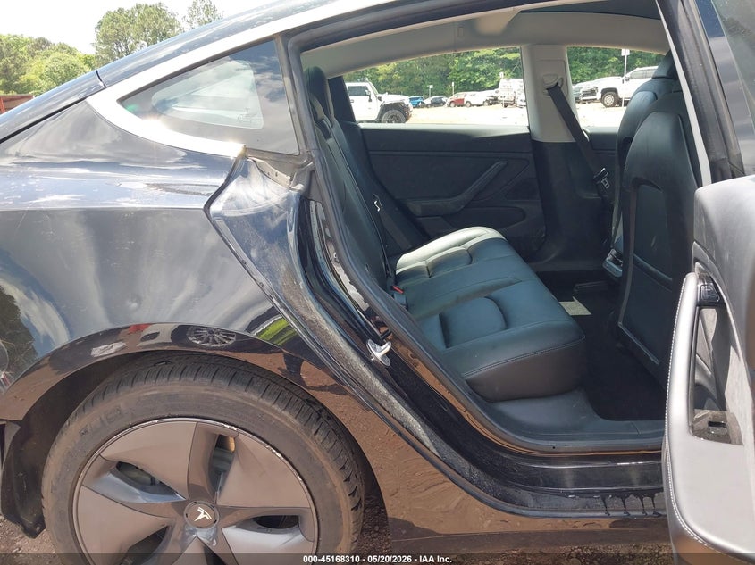 2018 Tesla Model 3 VIN 5YJ3E1EB6JF070569 IAAI salvage auction — FRONT & REAR, Salvage (Alabama), sold $5,200 on 2026-07-30 (photo 8)