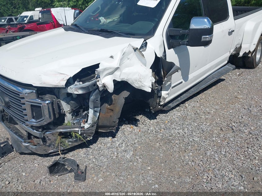 2021 Ford F350 VIN 1FT8W3DT2MED17469 IAAI salvage auction — FRONT END, Certificate Of Destruction (Florida), sold $7,500 on 2026-07-30 (photo 6)