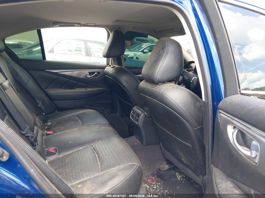2019 Infiniti Q50 VIN JN1EV7AP9KM541154 IAAI salvage auction — FRONT END, Salvage (Georgia), sold $2,550 on 2026-07-29 (photo 8)