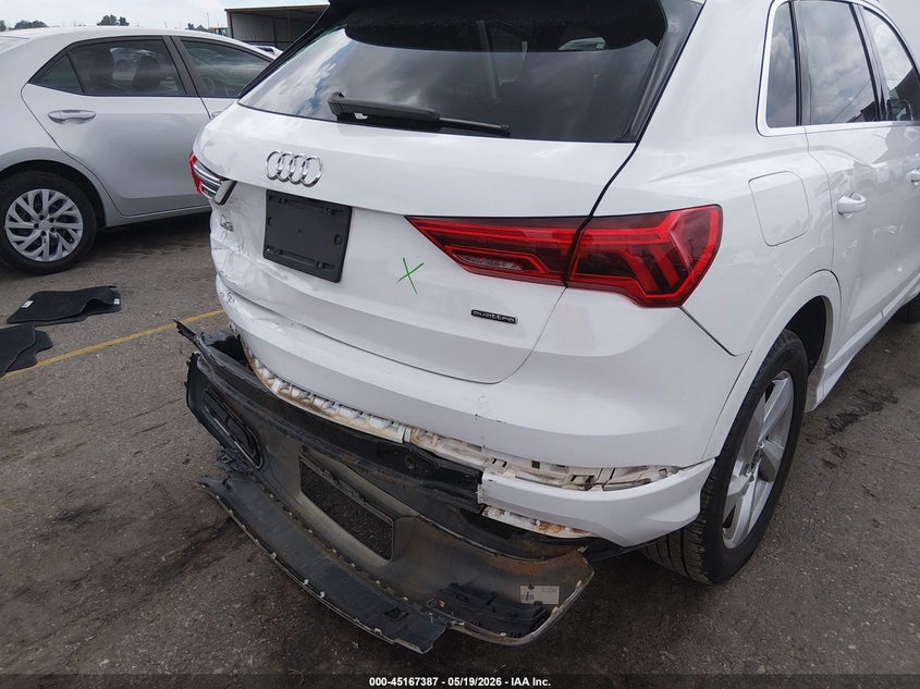 2021 Audi Q3 VIN WA1AUCF37M1066633 IAAI salvage auction — REAR END, Original (Texas), sold $4,750 on 2026-07-09 (photo 6)