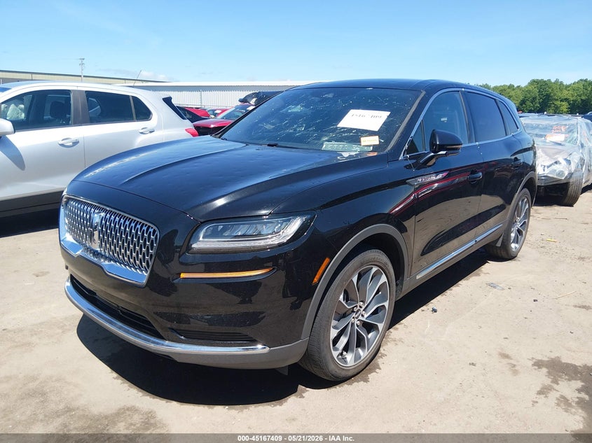 2023 Lincoln Nautilus VIN 2LMPJ8K96PBL11690 IAAI salvage auction — HAIL, Salvage (Ohio), sold $13,100 on 2026-07-07 (photo 2)