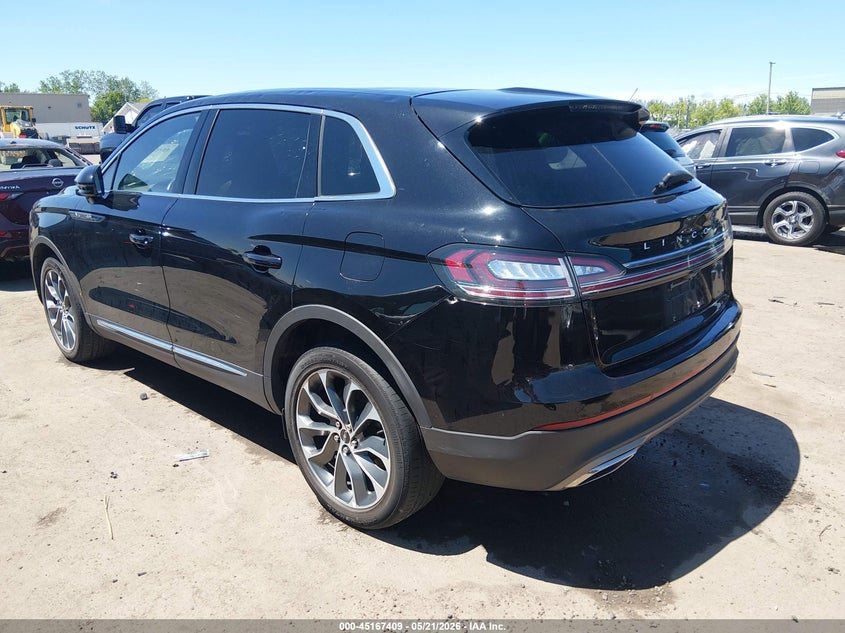 2023 Lincoln Nautilus VIN 2LMPJ8K96PBL11690 IAAI salvage auction — HAIL, Salvage (Ohio), sold $13,100 on 2026-07-07 (photo 3)