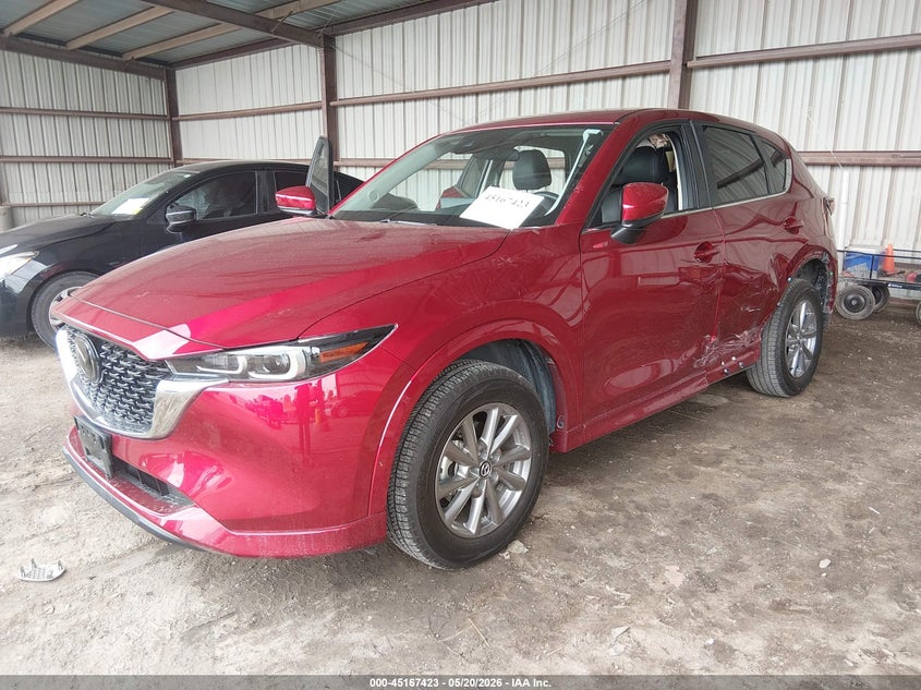 2024 Mazda Cx-5 VIN JM3KFBBLXR0413543 IAAI salvage auction — LEFT SIDE, Certificate Of Title (Nebraska), sold $11,900 on 2026-07-09 (photo 2)