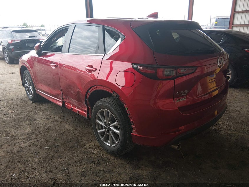 2024 Mazda Cx-5 VIN JM3KFBBLXR0413543 IAAI salvage auction — LEFT SIDE, Certificate Of Title (Nebraska), sold $11,900 on 2026-07-09 (photo 3)