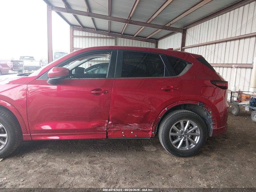 2024 Mazda Cx-5 VIN JM3KFBBLXR0413543 IAAI salvage auction — LEFT SIDE, Certificate Of Title (Nebraska), sold $11,900 on 2026-07-09 (photo 6)