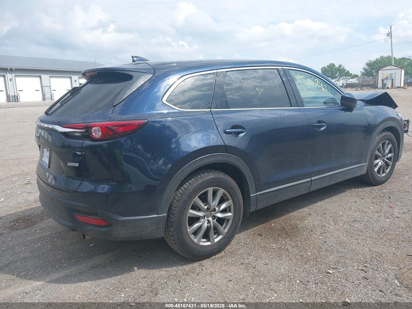 2018 Mazda Cx-9 VIN JM3TCBCY9J0233871 IAAI salvage auction — FRONT END, Clear (Indiana), sold $25 on 2026-07-22 (photo 4)
