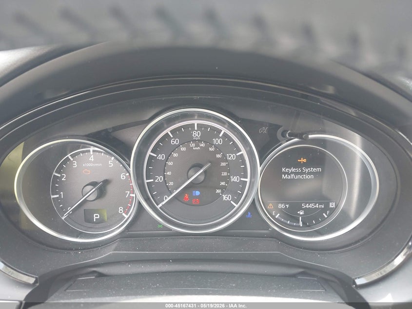 2018 Mazda Cx-9 VIN JM3TCBCY9J0233871 IAAI salvage auction — FRONT END, Clear (Indiana), sold $25 on 2026-07-22 (photo 7)