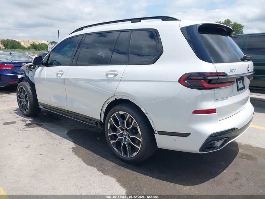2026 BMW X7 VIN 5UX23EM02T9356794 IAAI salvage auction — FRONT END, Original (Texas), sold $48,000 on 2026-07-27 (photo 3)