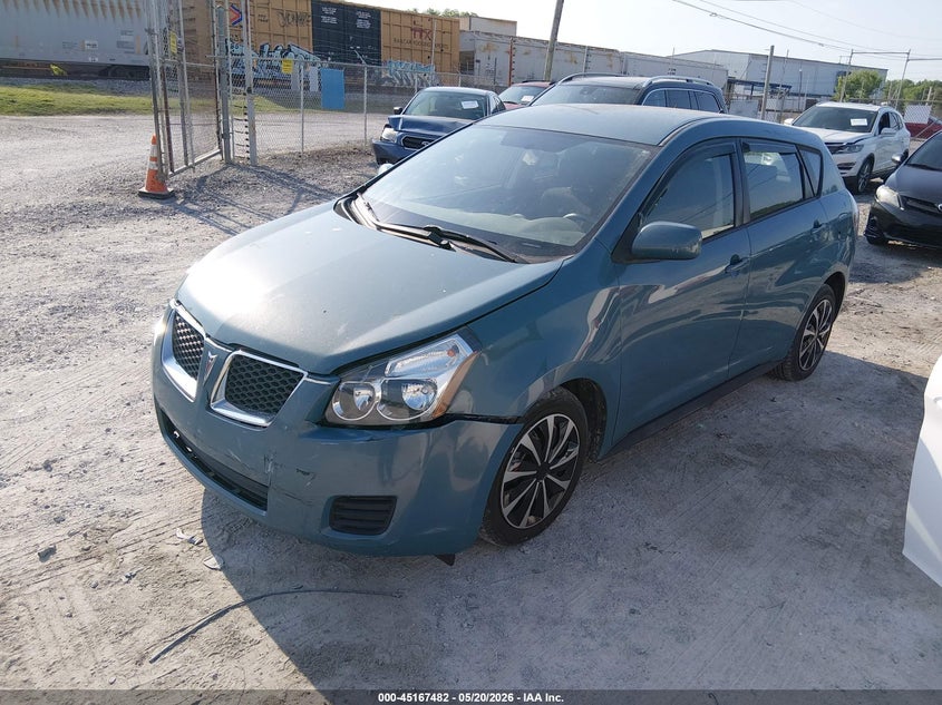 2009 Pontiac Vibe VIN 5Y2SP67019Z467840 IAAI salvage auction — FRONT END, Salvage (Tennessee), sold $1,200 on 2026-08-31 (photo 2)