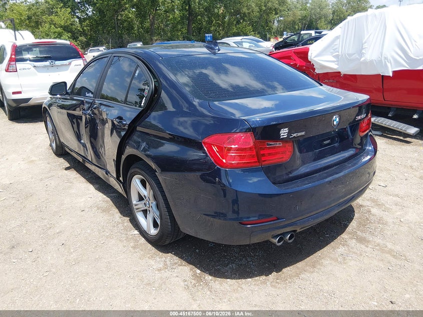 2014 BMW 3er VIN WBA3B5C50EP652057 IAAI salvage auction — SIDE, Clear (Indiana), sold $2,500 on 2026-07-22 (photo 3)