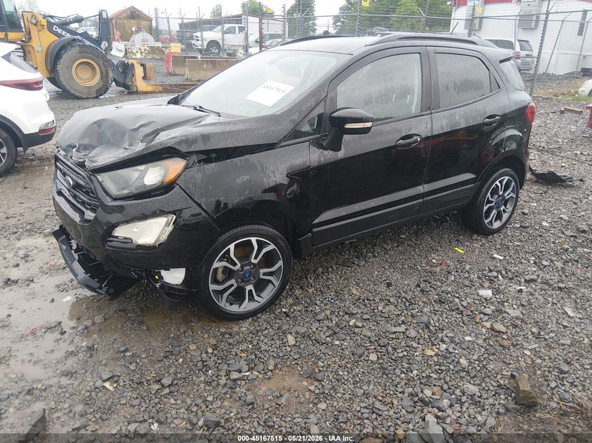 2019 Ford Ecosport VIN MAJ6S3JLXKC260850 IAAI salvage auction — FRONT END, Salvage (West Virginia), sold $1,350 on 2026-07-18 (photo 2)