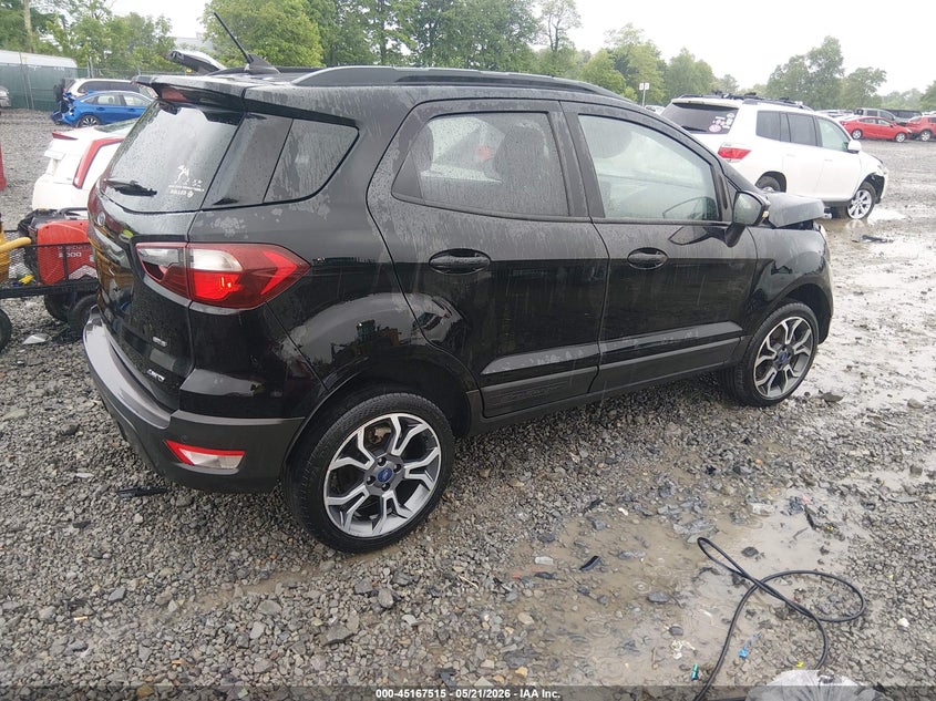 2019 Ford Ecosport VIN MAJ6S3JLXKC260850 IAAI salvage auction — FRONT END, Salvage (West Virginia), sold $1,350 on 2026-07-18 (photo 4)