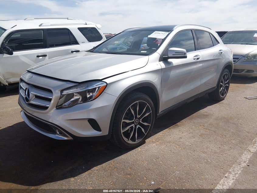 2017 Mercedes-benz Gla-klasse VIN WDCTG4EB9HJ291382 IAAI salvage auction — SIDE, Original (Texas), sold $3,550 on 2026-07-22 (photo 2)