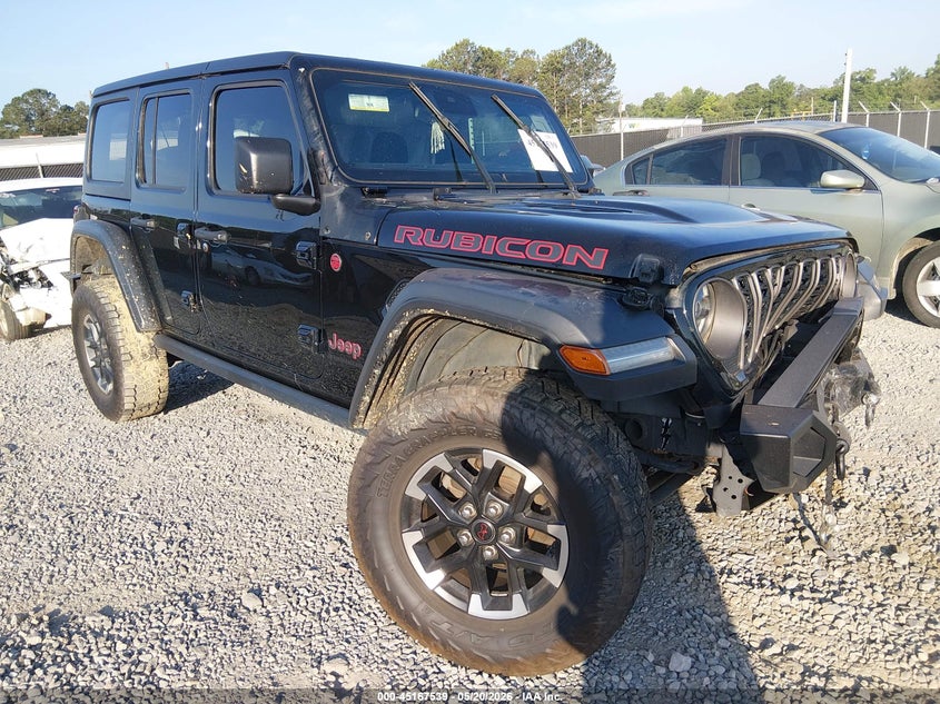 2024 Jeep Wrangler / VIN 1C4PJXFN3RW102300 IAAI salvage auction — FRONT & REAR, Salvage Title, sold $13,100 on 2026-07-31 (photo 1)