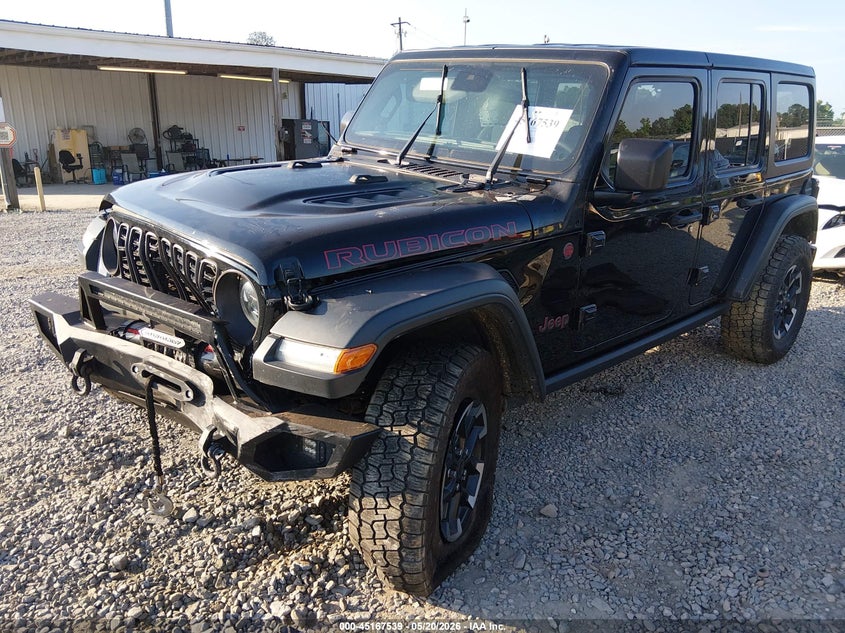 2024 Jeep Wrangler / VIN 1C4PJXFN3RW102300 IAAI salvage auction — FRONT & REAR, Salvage Title, sold $13,100 on 2026-07-31 (photo 2)