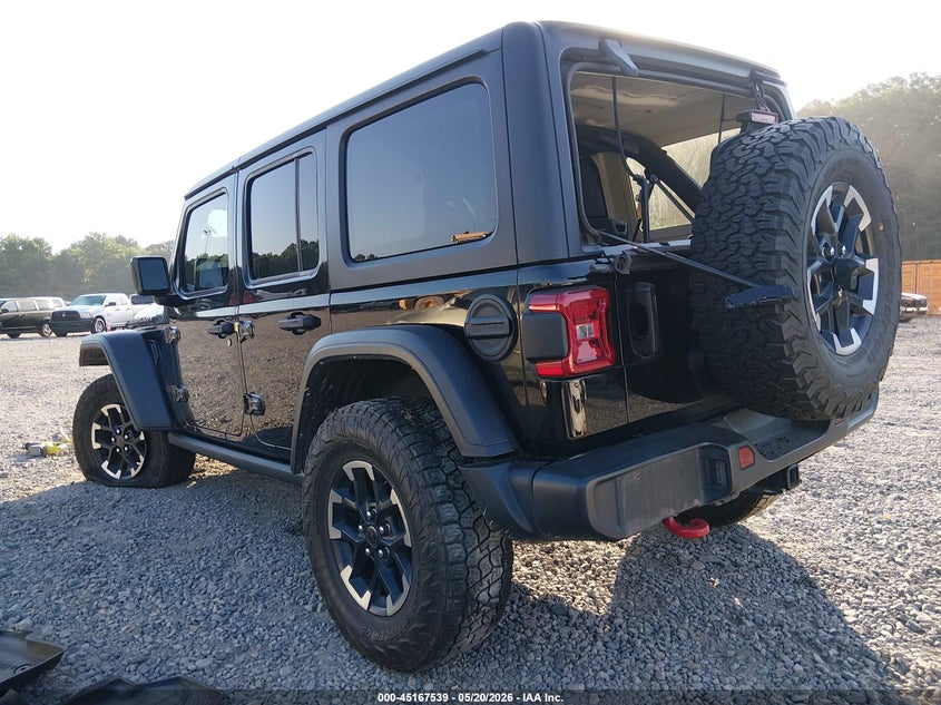 2024 Jeep Wrangler / VIN 1C4PJXFN3RW102300 IAAI salvage auction — FRONT & REAR, Salvage Title, sold $13,100 on 2026-07-31 (photo 3)
