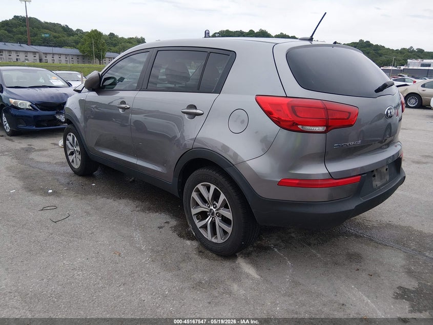 2014 Kia Sportage VIN KNDPBCAC9E7560424 IAAI salvage auction — FRONT END, Salvage (Missouri), sold $775 on 2026-07-09 (photo 3)