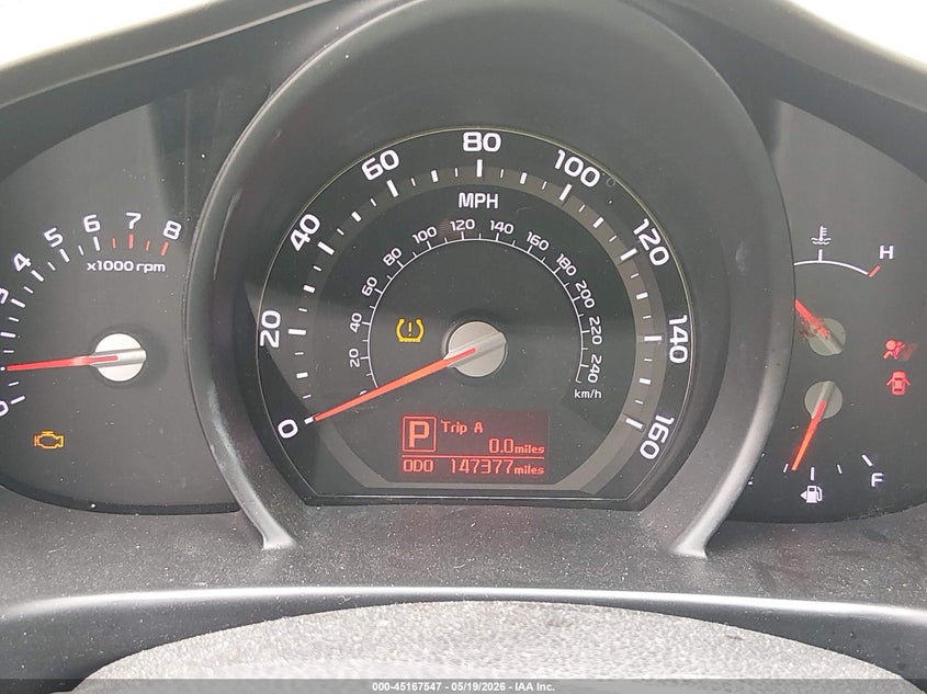 2014 Kia Sportage VIN KNDPBCAC9E7560424 IAAI salvage auction — FRONT END, Salvage (Missouri), sold $775 on 2026-07-09 (photo 7)