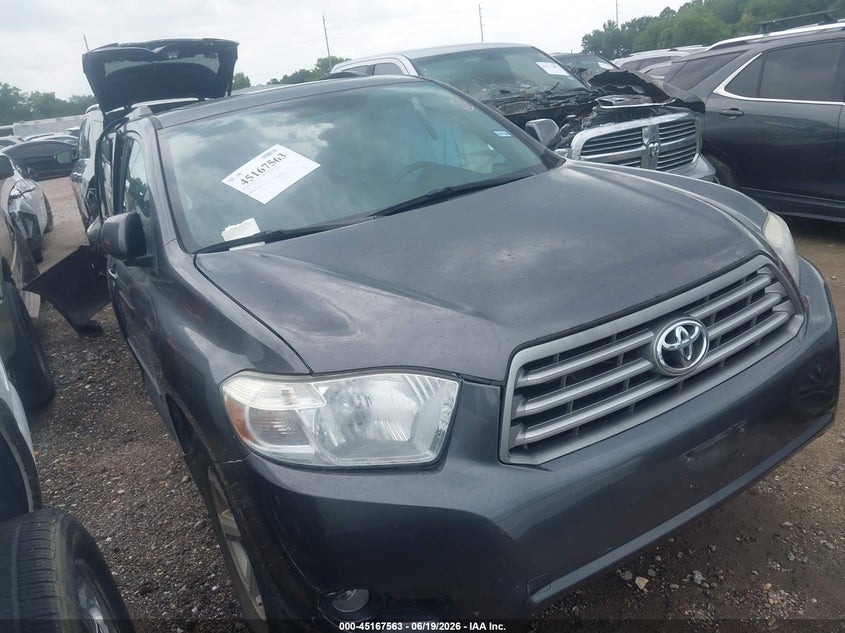 2010 Toyota Highlander VIN 5TDKK3EH6AS006273 IAAI salvage auction — RIGHT SIDE, Salvage (Texas), sold $1,100 on 2026-07-22 (photo 1)