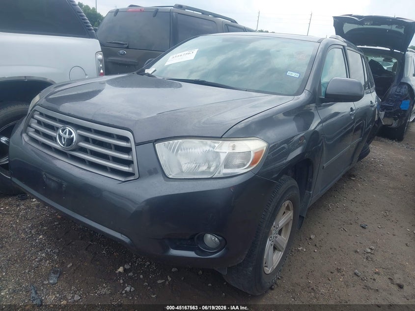 2010 Toyota Highlander VIN 5TDKK3EH6AS006273 IAAI salvage auction — RIGHT SIDE, Salvage (Texas), sold $1,100 on 2026-07-22 (photo 2)