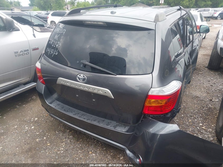 2010 Toyota Highlander VIN 5TDKK3EH6AS006273 IAAI salvage auction — RIGHT SIDE, Salvage (Texas), sold $1,100 on 2026-07-22 (photo 4)