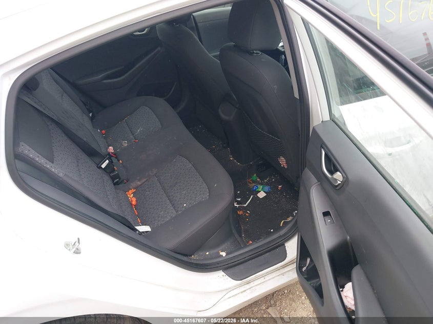 2018 Hyundai Ioniq VIN KMHC65LC4JU099569 IAAI salvage auction — FRONT & REAR, Salvage Title, sold $1,750 on 2026-08-01 (photo 8)