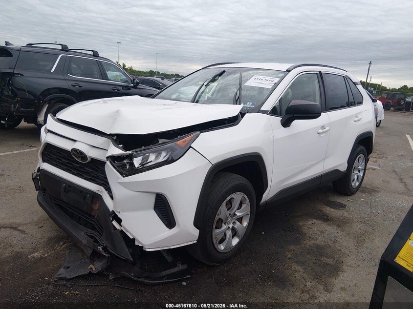 2019 Toyota Rav 4 VIN JTMF1RFV8KD037582 IAAI salvage auction — FRONT END, Salvage (New Jersey), sold $5,000 on 2026-07-27 (photo 2)