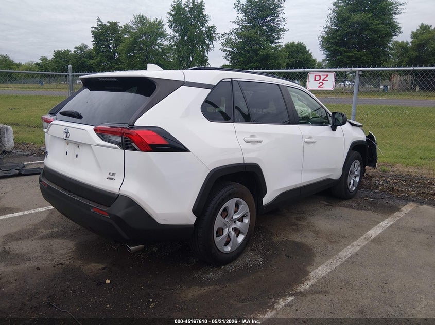 2019 Toyota Rav 4 VIN JTMF1RFV8KD037582 IAAI salvage auction — FRONT END, Salvage (New Jersey), sold $5,000 on 2026-07-27 (photo 4)