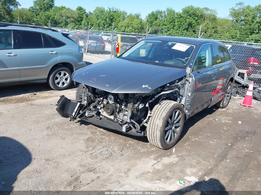 2018 Audi Q7 VIN WA1VAAF72JD026116 IAAI salvage auction — FRONT END, Salvage (Iowa), sold $7,050 on 2026-07-06 (photo 2)