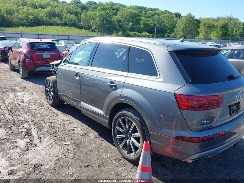 2018 Audi Q7 VIN WA1VAAF72JD026116 IAAI salvage auction — FRONT END, Salvage (Iowa), sold $7,050 on 2026-07-06 (photo 3)