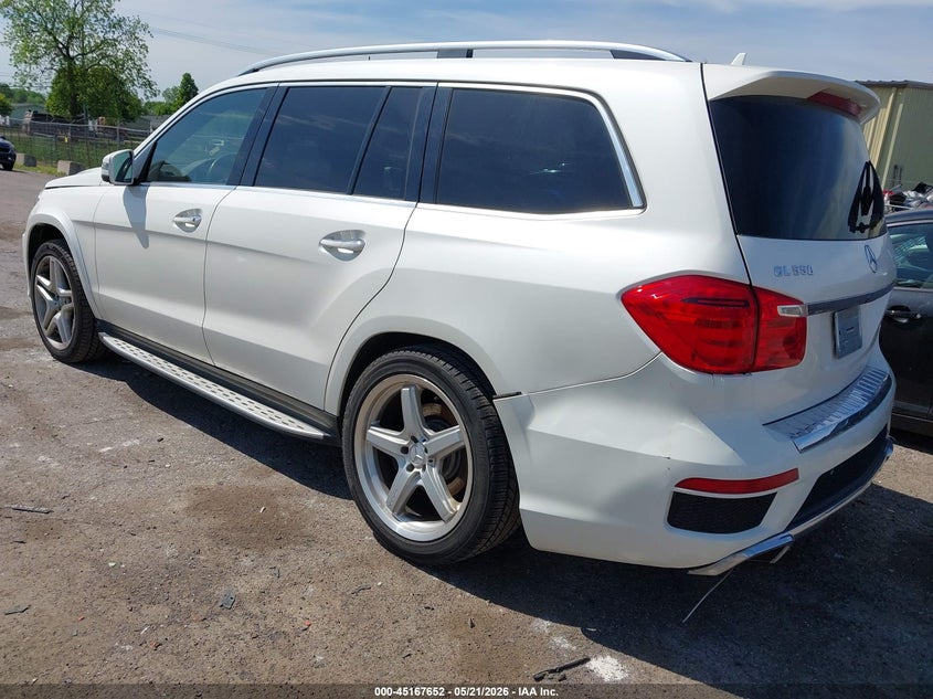 2015 Mercedes-benz Gl-klasse VIN 4JGDF7DE5FA521597 IAAI salvage auction — FRONT END, Clear (Michigan), sold $2,600 on 2026-07-09 (photo 3)