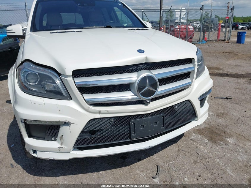 2015 Mercedes-benz Gl-klasse VIN 4JGDF7DE5FA521597 IAAI salvage auction — FRONT END, Clear (Michigan), sold $2,600 on 2026-07-09 (photo 6)