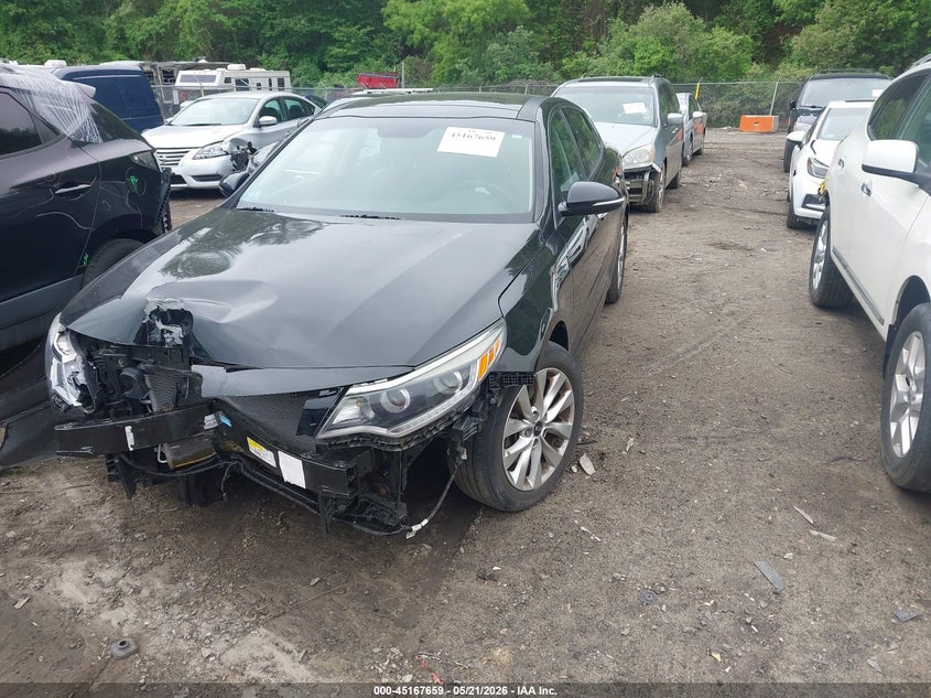 2018 Kia Optima VIN 5XXGU4L35JG233128 IAAI salvage auction — FRONT END, Salvage (Massachusetts), sold $25 on 2026-07-21 (photo 2)
