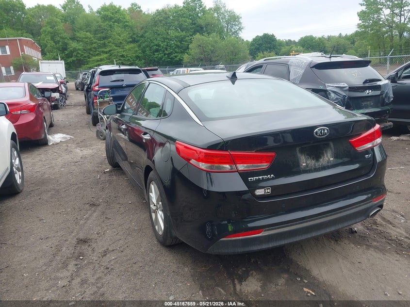 2018 Kia Optima VIN 5XXGU4L35JG233128 IAAI salvage auction — FRONT END, Salvage (Massachusetts), sold $25 on 2026-07-21 (photo 3)
