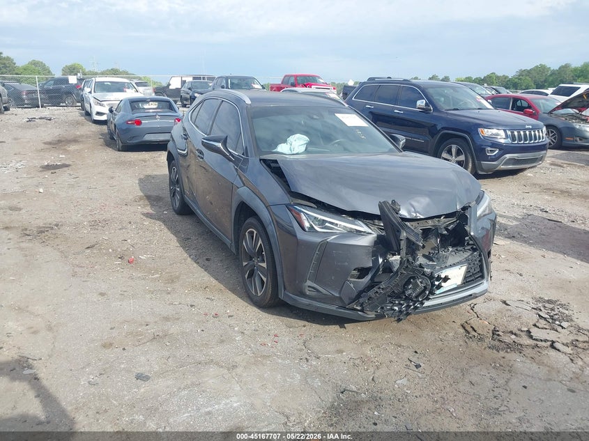 2022 Lexus Ux VIN JTHX9JBH5N2055406 — IAAI salvage auction photo