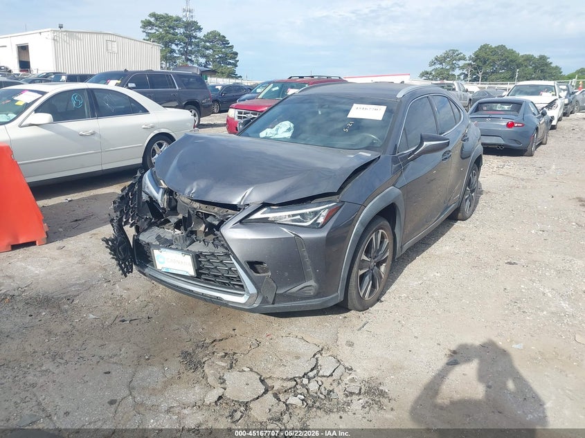 2022 Lexus Ux VIN JTHX9JBH5N2055406 IAAI salvage auction — FRONT END, Salvage (Georgia), sold $8,900 on 2026-07-08 (photo 2)