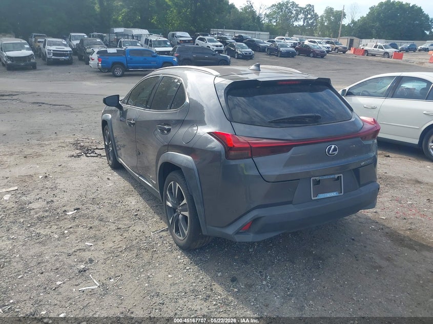 2022 Lexus Ux VIN JTHX9JBH5N2055406 IAAI salvage auction — FRONT END, Salvage (Georgia), sold $8,900 on 2026-07-08 (photo 3)