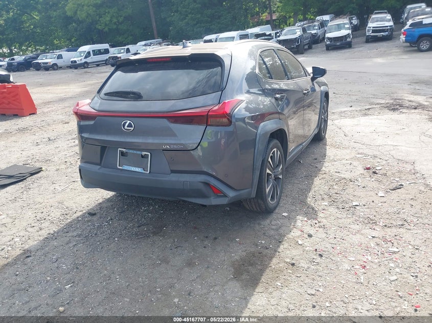 2022 Lexus Ux VIN JTHX9JBH5N2055406 IAAI salvage auction — FRONT END, Salvage (Georgia), sold $8,900 on 2026-07-08 (photo 4)
