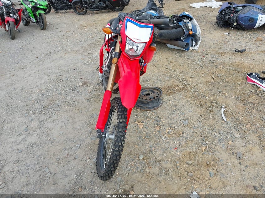 2023 Honda Crf VIN MLHND1612P5202381 IAAI salvage auction — FRONT & REAR, Salvage (North Carolina), sold $1,750 on 2026-07-14 (photo 5)