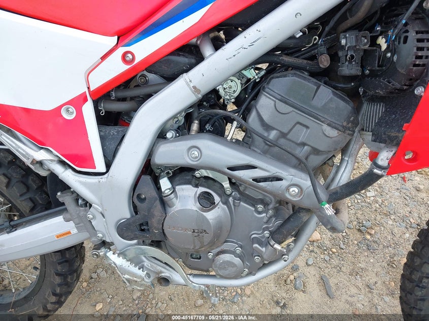 2023 Honda Crf VIN MLHND1612P5202381 IAAI salvage auction — FRONT & REAR, Salvage (North Carolina), sold $1,750 on 2026-07-14 (photo 8)