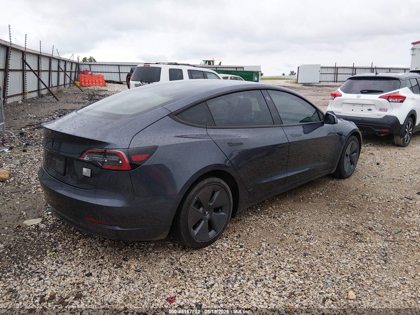 2021 Tesla Model 3 VIN 5YJ3E1EA1MF059913 IAAI salvage auction — FRONT END, Salvage (Arkansas), sold $8,700 on 2026-07-16 (photo 4)