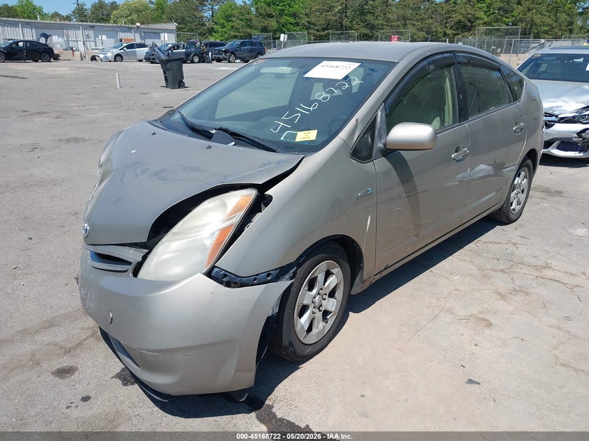 2007 Toyota Prius VIN JTDKB20U973263744 IAAI salvage auction — FRONT END, Clear (Virginia), sold $425 on 2026-07-07 (photo 2)