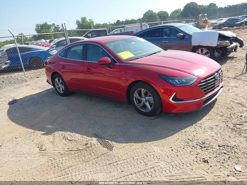 2022 Hyundai Sonata VIN 5NPEG4JA9NH144012 IAAI salvage auction — REAR END, Salvage (North Carolina), sold $4,000 on 2026-07-13 (photo 1)
