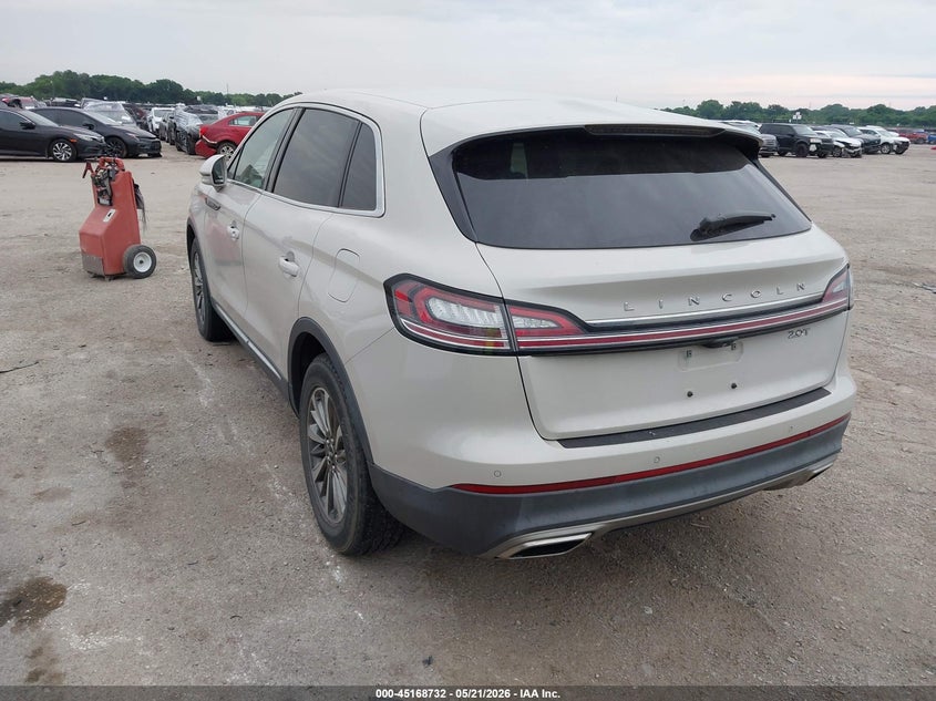 2019 Lincoln Nautilus VIN 2LMPJ6K92KBL18990 IAAI salvage auction — HAIL, Original (Texas), sold $7,000 on 2026-07-14 (photo 3)
