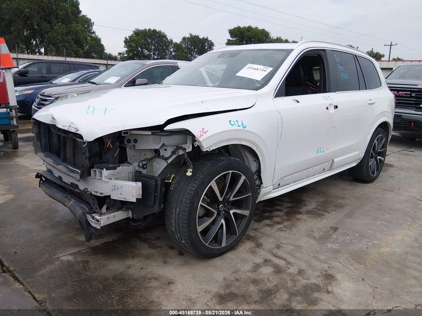 2022 Volvo Xc90 VIN YV4A22PK4N1777037 IAAI salvage auction — FRONT END, Original (Texas), sold $13,900 on 2026-07-28 (photo 2)