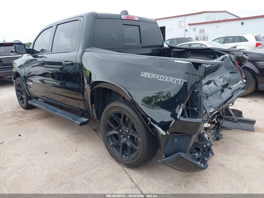 2022 Ram 1500 VIN 1C6SRFJT1NN429112 IAAI salvage auction — REAR END, Salvage (Illinois), sold $6,000 on 2026-07-10 (photo 3)