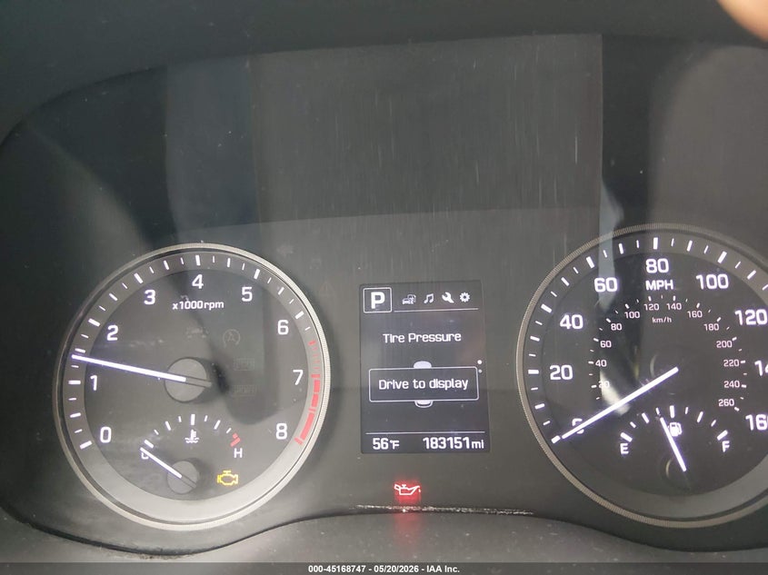 2016 Hyundai Tucson VIN KM8J33A47GU143718 IAAI salvage auction — NORMAL WEAR, Salvage (Texas), sold $1,750 on 2026-07-28 (photo 7)