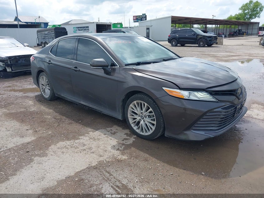 2018 Toyota Camry VIN 4T1B11HKXJU006864 IAAI salvage auction — HAIL, Salvage Title, sold $6,875 on 2026-07-22 (photo 1)