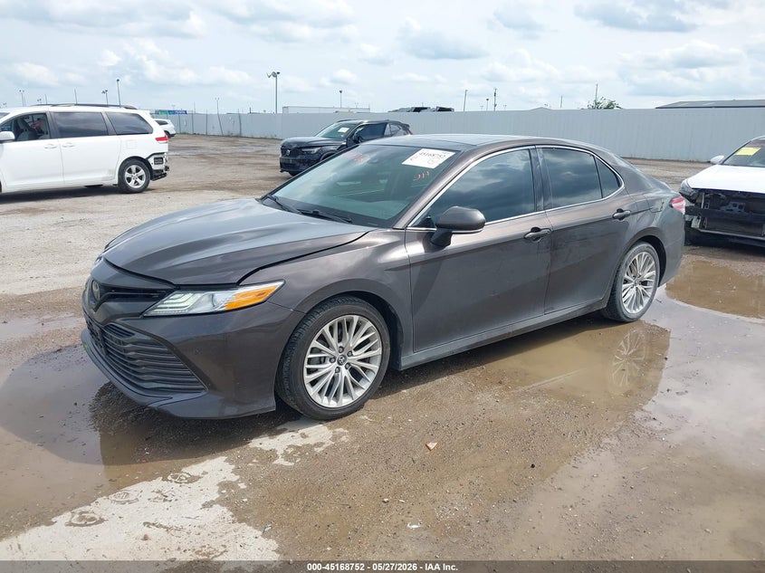 2018 Toyota Camry VIN 4T1B11HKXJU006864 IAAI salvage auction — HAIL, Salvage Title, sold $6,875 on 2026-07-22 (photo 2)